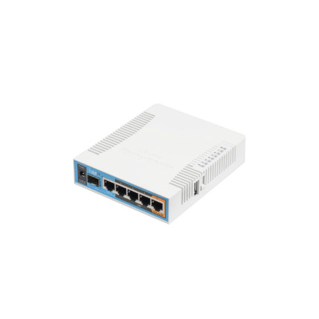 Mikrotik RB962UiGS-5HacT2HnT, hAP ac 720MHz CPU, 128MB RAM, 5×Gigabit LAN, 2.4Ghz 802.11b/g/n - 5Ghz 802.11ac, three chain s