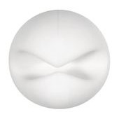 Transmedia Cable Drops 6 pcs in blister package, White