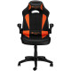 Gaming chair, PU leather, Original and Reprocess foam, Wood Frame, Butterfly mechanism, up and down