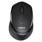 LOGITECH Wireless Mouse M330 SILENT PLUS - EMEA - BLACK