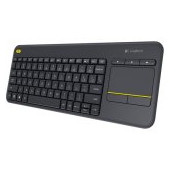 LOGITECH Wireless Touch Keyboard K400 Plus - EMEA - Croatian layout - Black