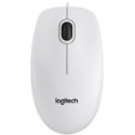 LOGITECH Corded  Mouse B100 - Business EMEA - WHITE