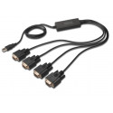Digitus Adapter USB to 4x serial RS232