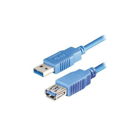 Transmedia USB 3.0 type A plug - USB type A jack 1m
