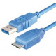 Transmedia USB 3.0 type A plug - Micro USB type B plug, 5,0 m