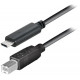Transmedia USB type C plug - USB 2.0 B plug 2,0m