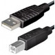 NaviaTec USB 2.0 A plug to B plug 2m black