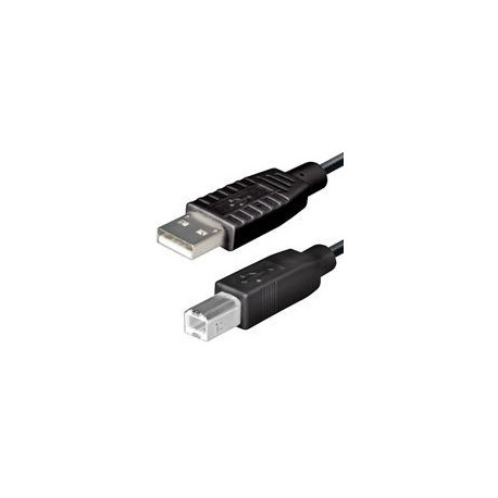 NaviaTec USB 2.0 A plug to B plug 2m black