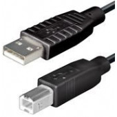 NaviaTec USB 2.0 A muški na B muški kabel, 3m, crni
