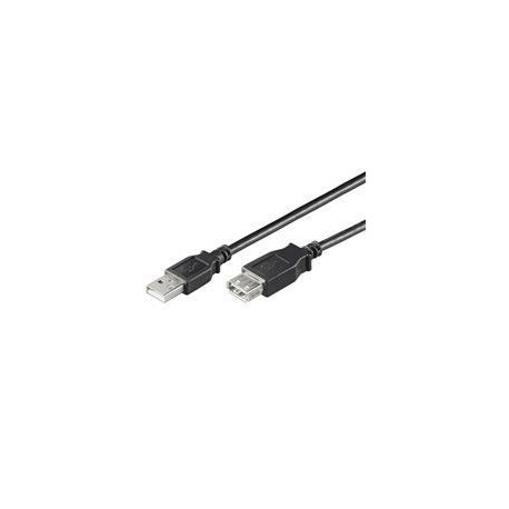 NaviaTec USB 3.0 A plug to A jack 3m Black
