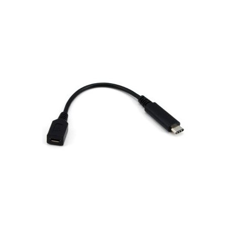 NaviaTec USB type C to USB 2.0 micro B female jack 2,0m cable