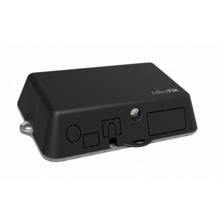 MikroTik small waterproof wireless access point with a built in 4G LTE cellular modem
